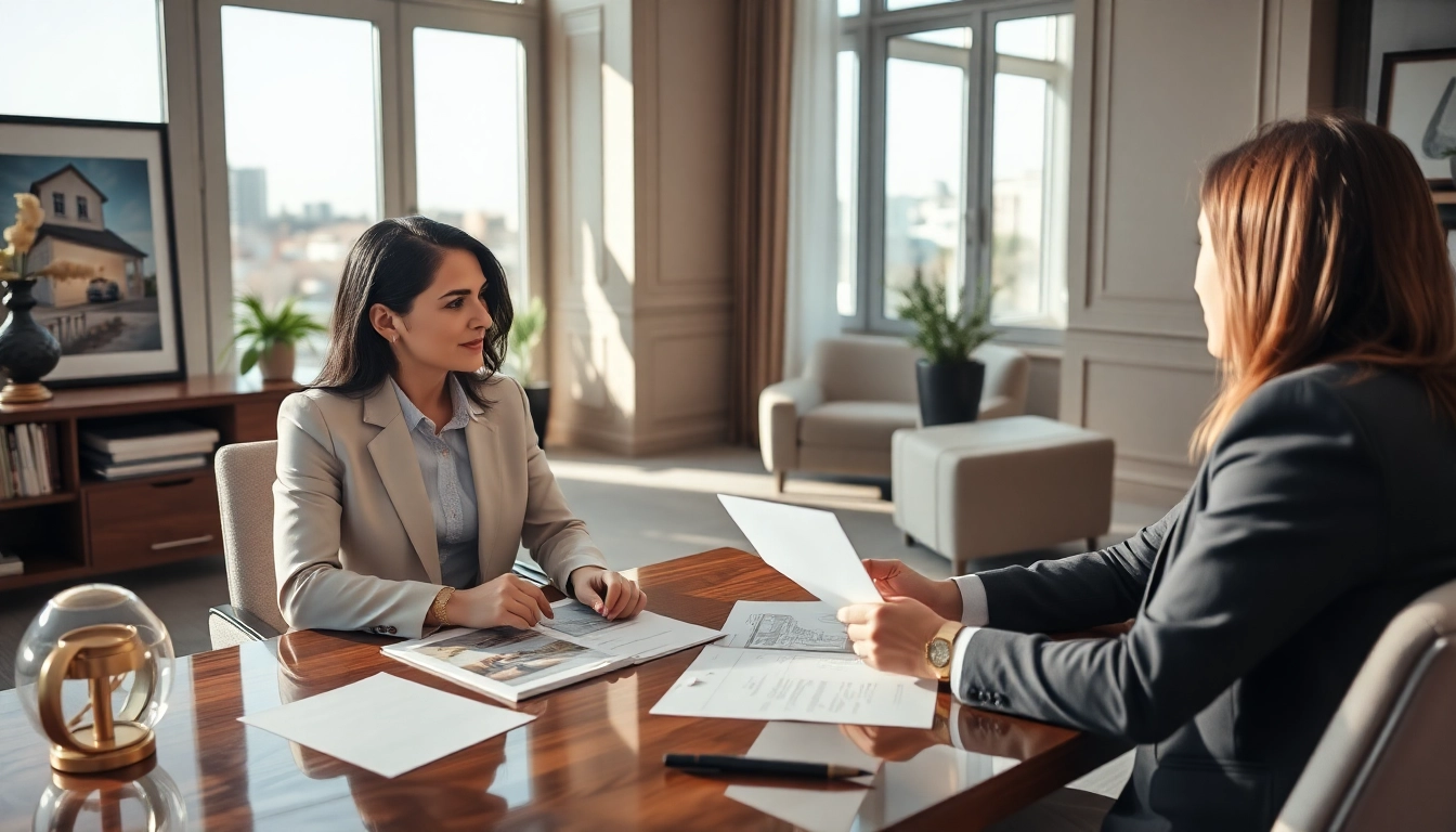 Makler Grevenbroich offers expert property consultation, showcasing professionalism in a modern office setting for successful sales.