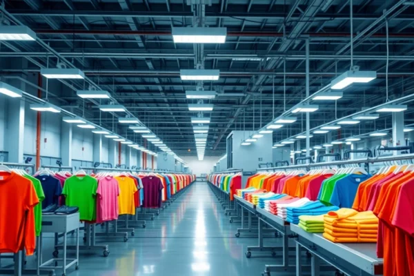 Private Label Custom Sportswear Manufacturer in Pakistan producing high-quality, customizable athletic apparel with modern machinery and vibrant designs.