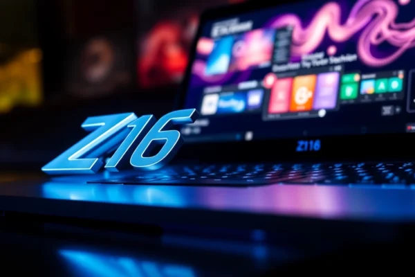Unveiling the Power of Z16: Elevate Your Experience with KJC’s Innovative Entertainment Ecosystem Z16 brand laptop showcasing sleek design and high performance for tech enthusiasts and professionals