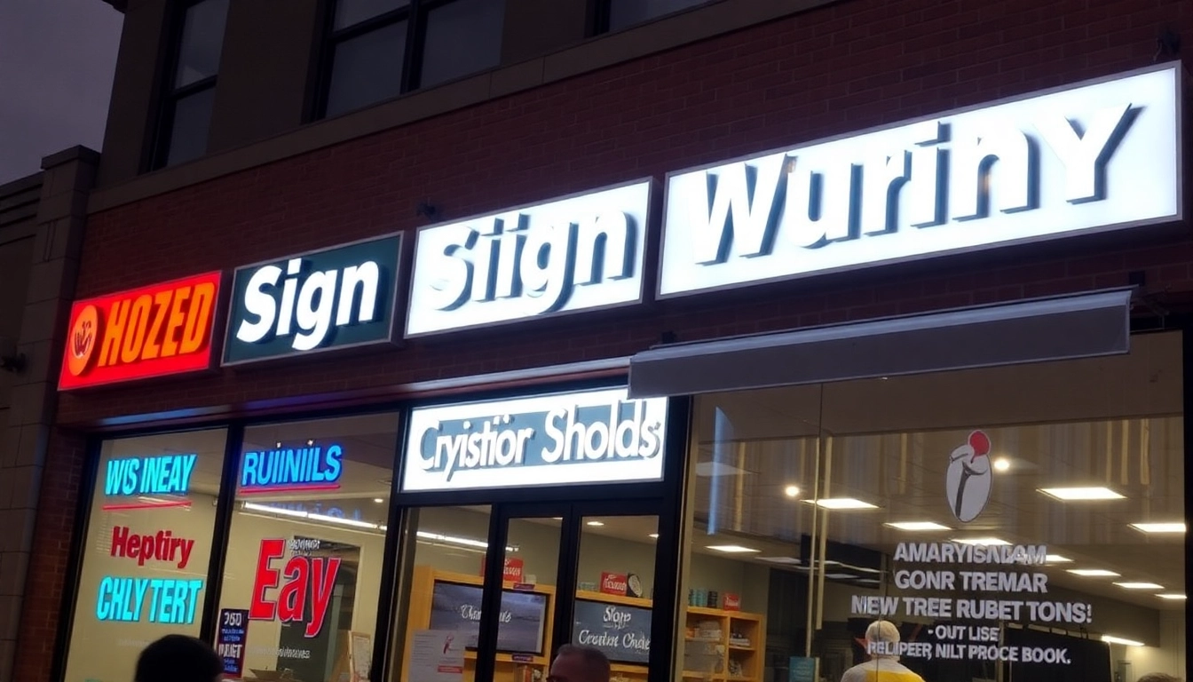 Leading sign company in Louisville designing vibrant storefront signs to boost business
