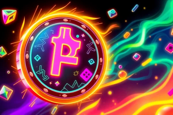 Pepe Fork Token logo surrounded by multichain and GambleFi icons, emphasizing community-driven
