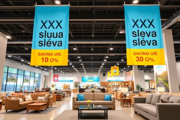 Maximize Your Savings with XXXLutz Sleva: Top Tips and Exclusive Deals Highlight of XXXLutz sleva with discounted furniture and home accessories in a well-lit