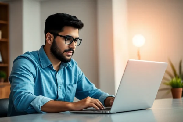 Business owner analyzing Google Reviews to improve local reputation and customer trust